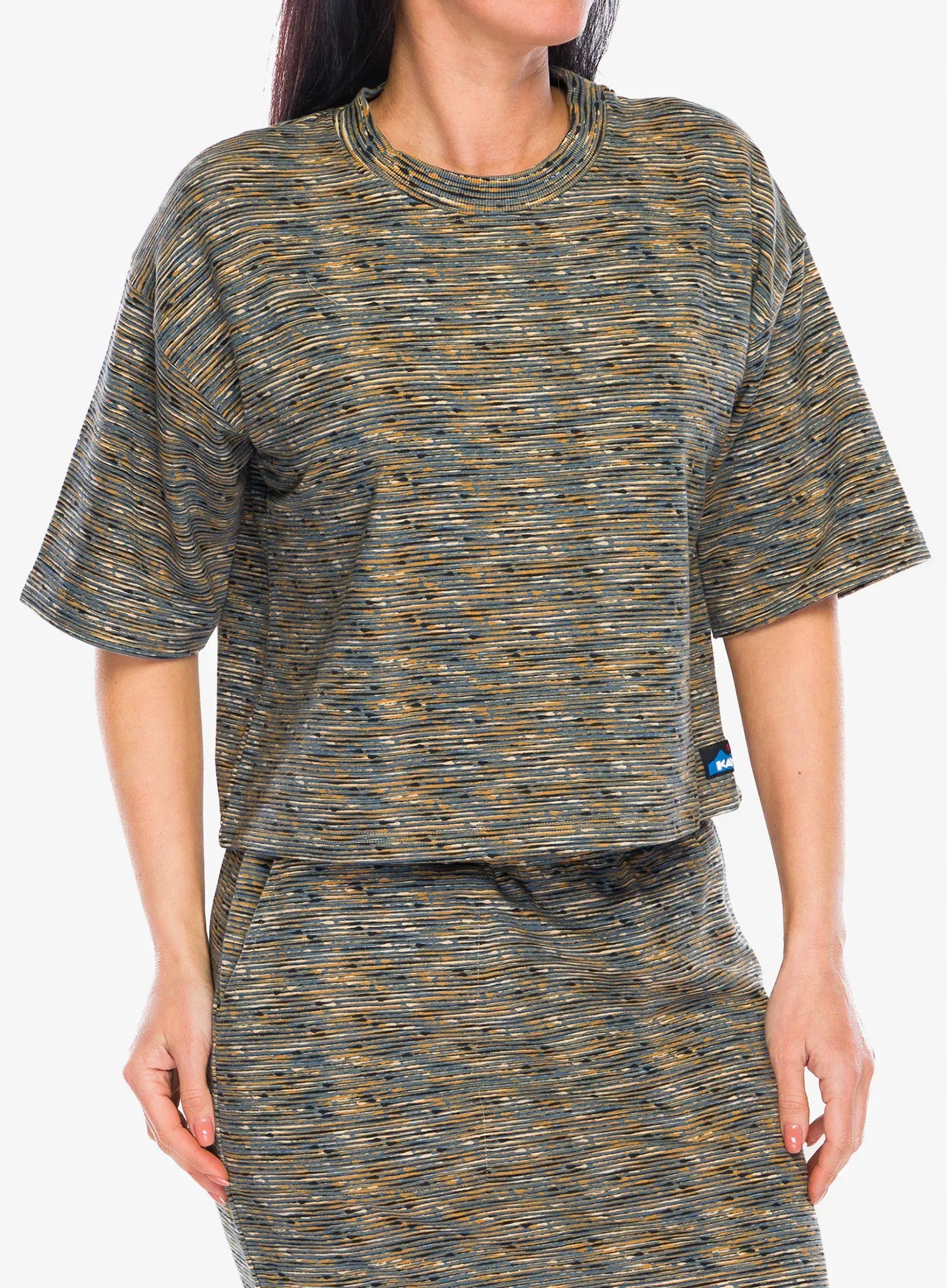 Dámské bavlněné tričko Kavu Live Free layer line up L