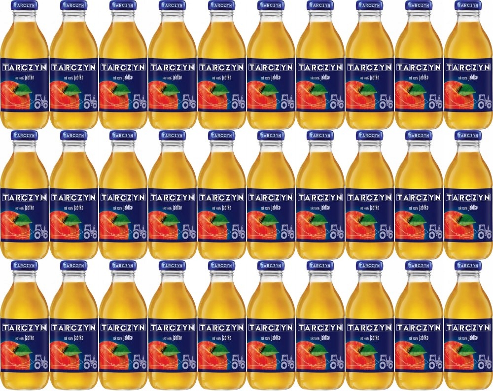 Tarczyn Sok 100% jabłko 300 ml x 30