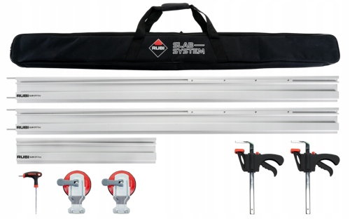 Rubi Prowadnice z zaciskami do TC-125 G2, 2x155cm 1x65cm
