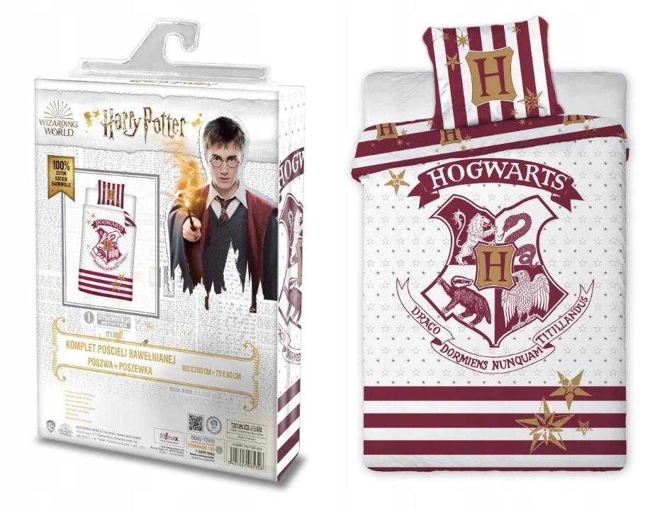 

Pościel Harry Potter Komplet 160X200 70X80 2W1 004