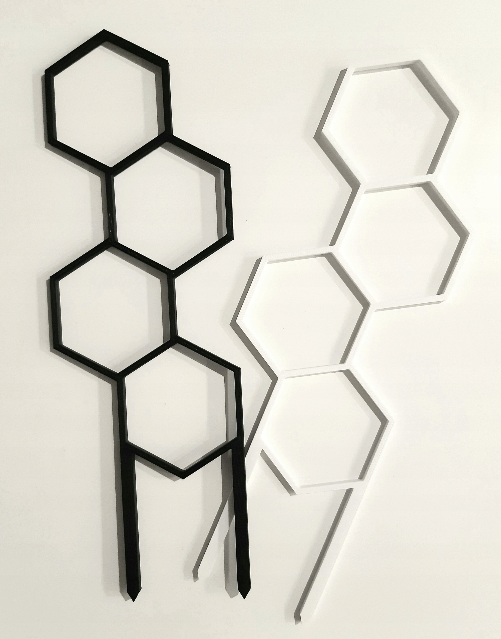 PODPÓRKA DRABINKA PERGOLA KWIATÓW ROŚLIN HEKSAGON Materiał wykonania inny