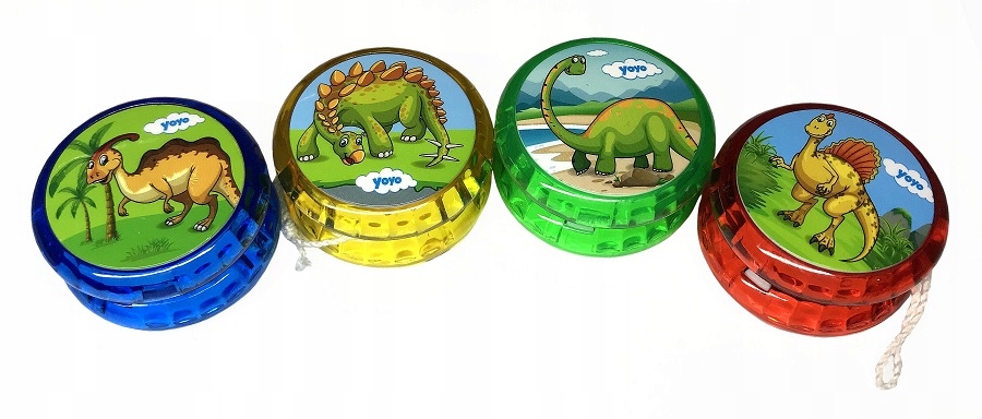 

jojo Yoyo na sznurku świecące Jojo Dinozaury