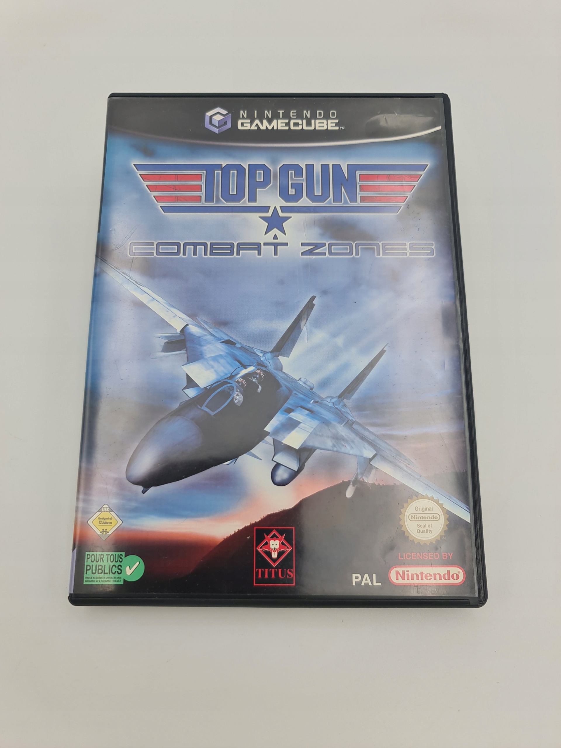 NINTENDO GAMECUBE TOP GUN COMBAT ZONES Producent Nintendo