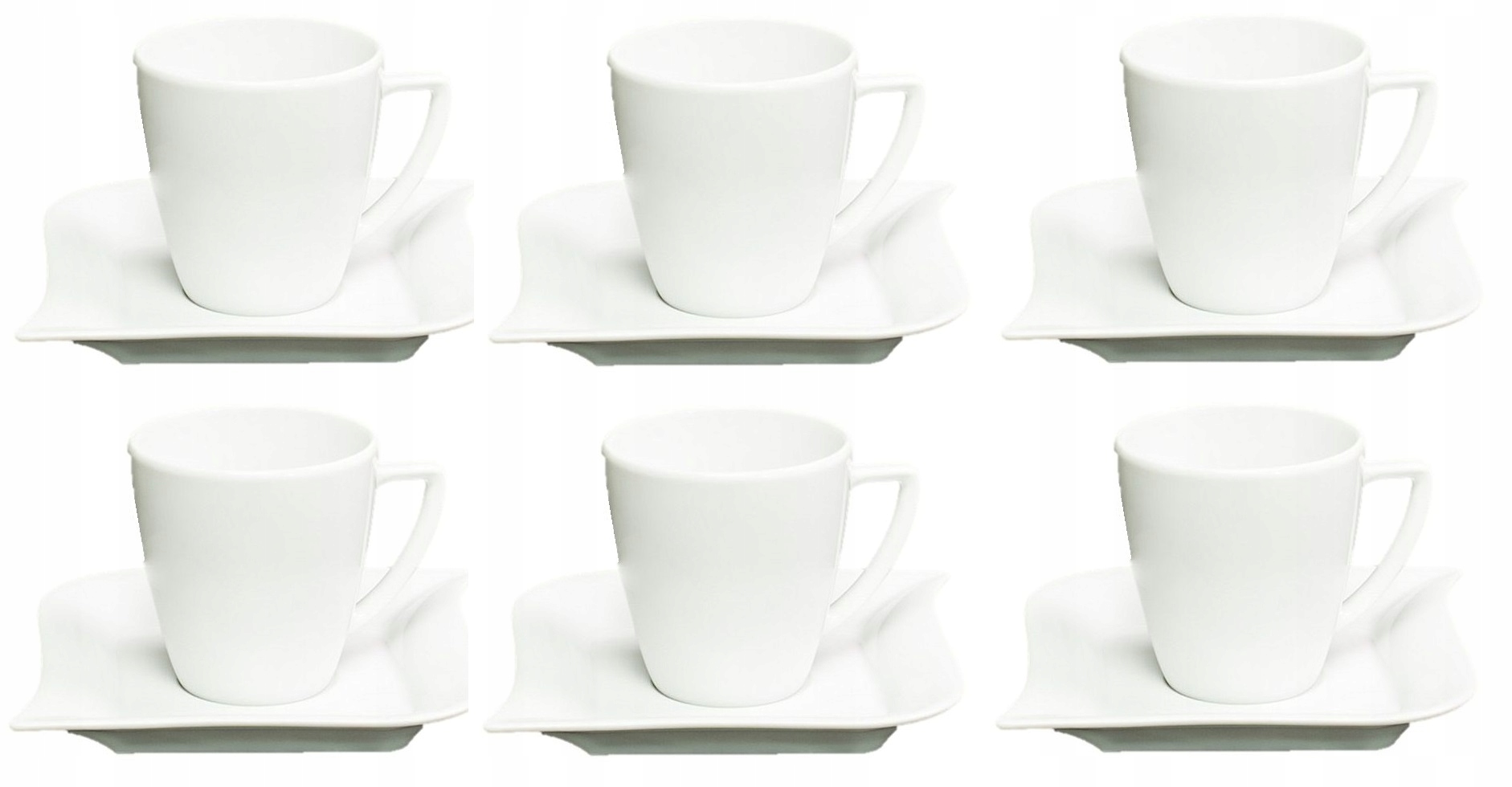 

Lubiana Opera 6 x Filiżanka 200 ML +spodek 14,5cm