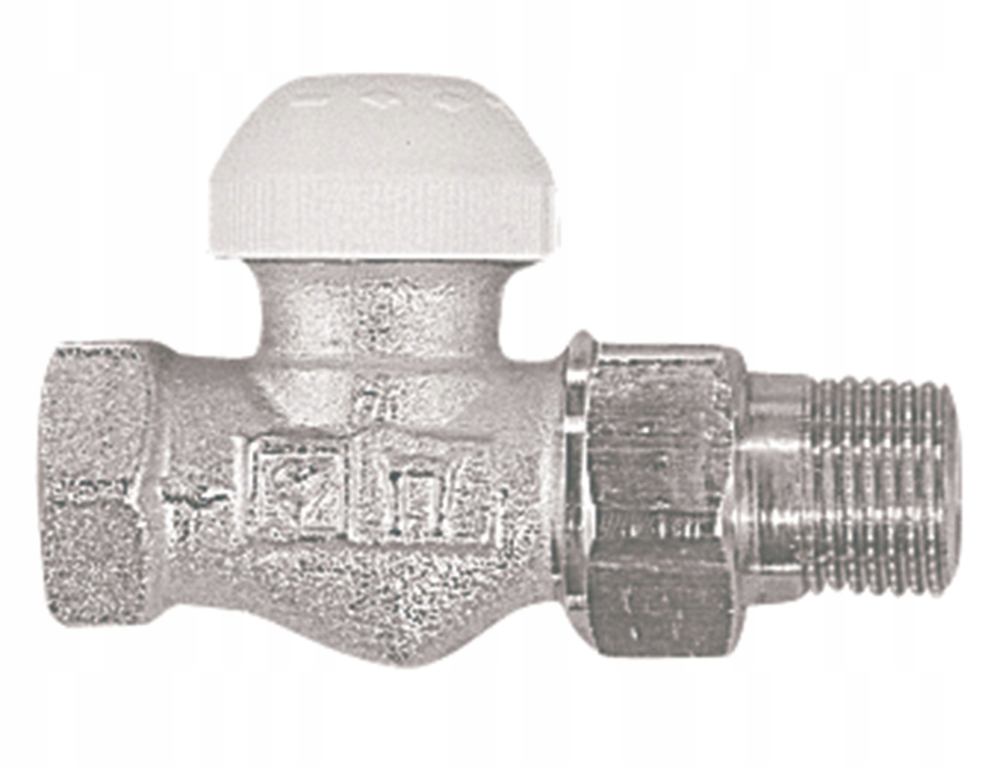 Termostatický Ventil – TS-90 Rovný 1/2"
