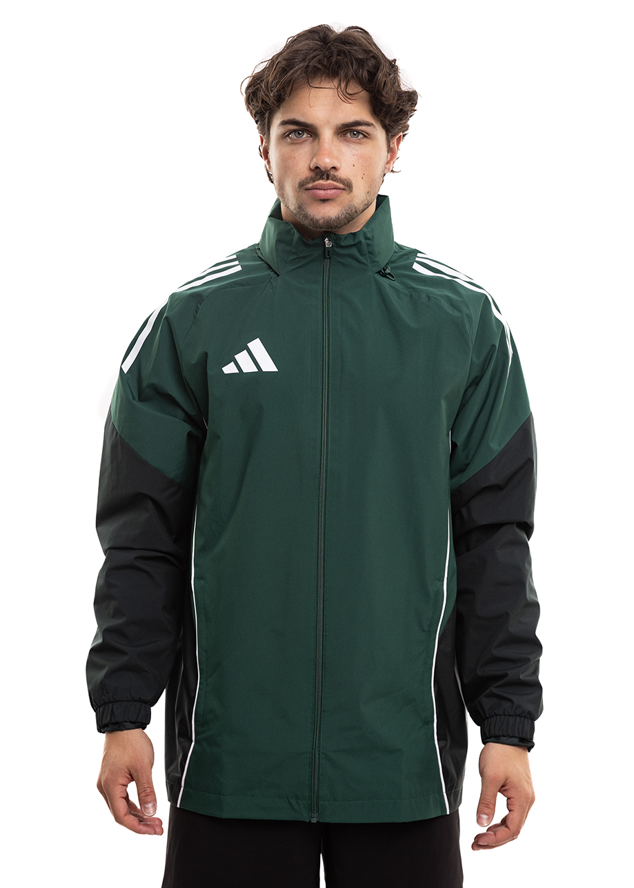 Pánská bunda adidas Větrovka s kapucí Sportovní přechodová bunda Tiro 25 vel. XL