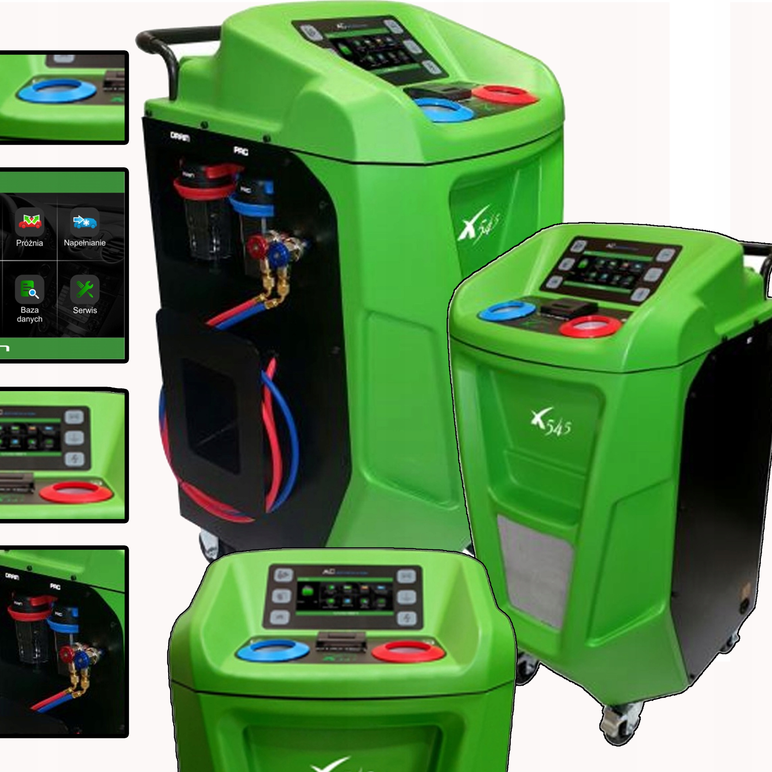 Stacja obsługi klimatyzacji VIAKEN automatyczna R134a 10 kg z drukarką