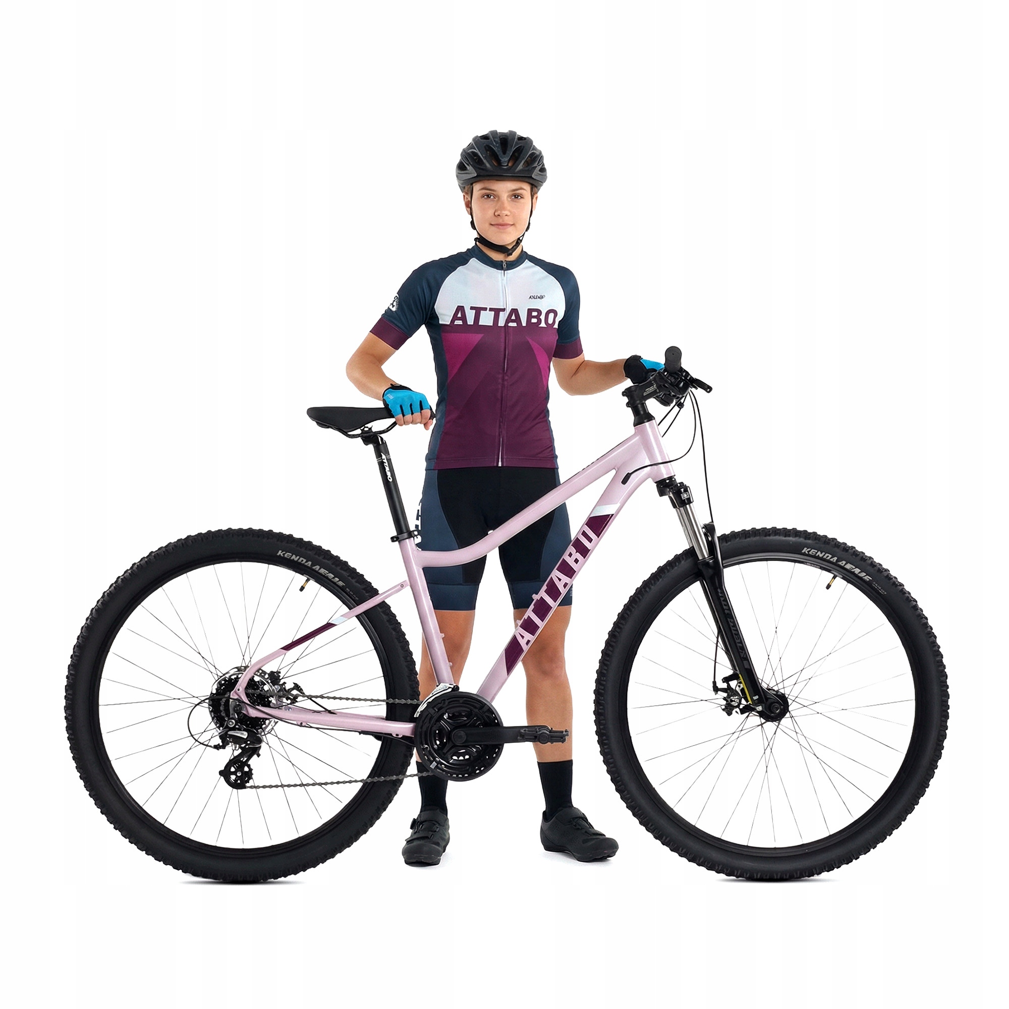 Rower górski Mtb Attabo Alpe 2.0 15" Rama Z Aluminium Przerzutki Shimano