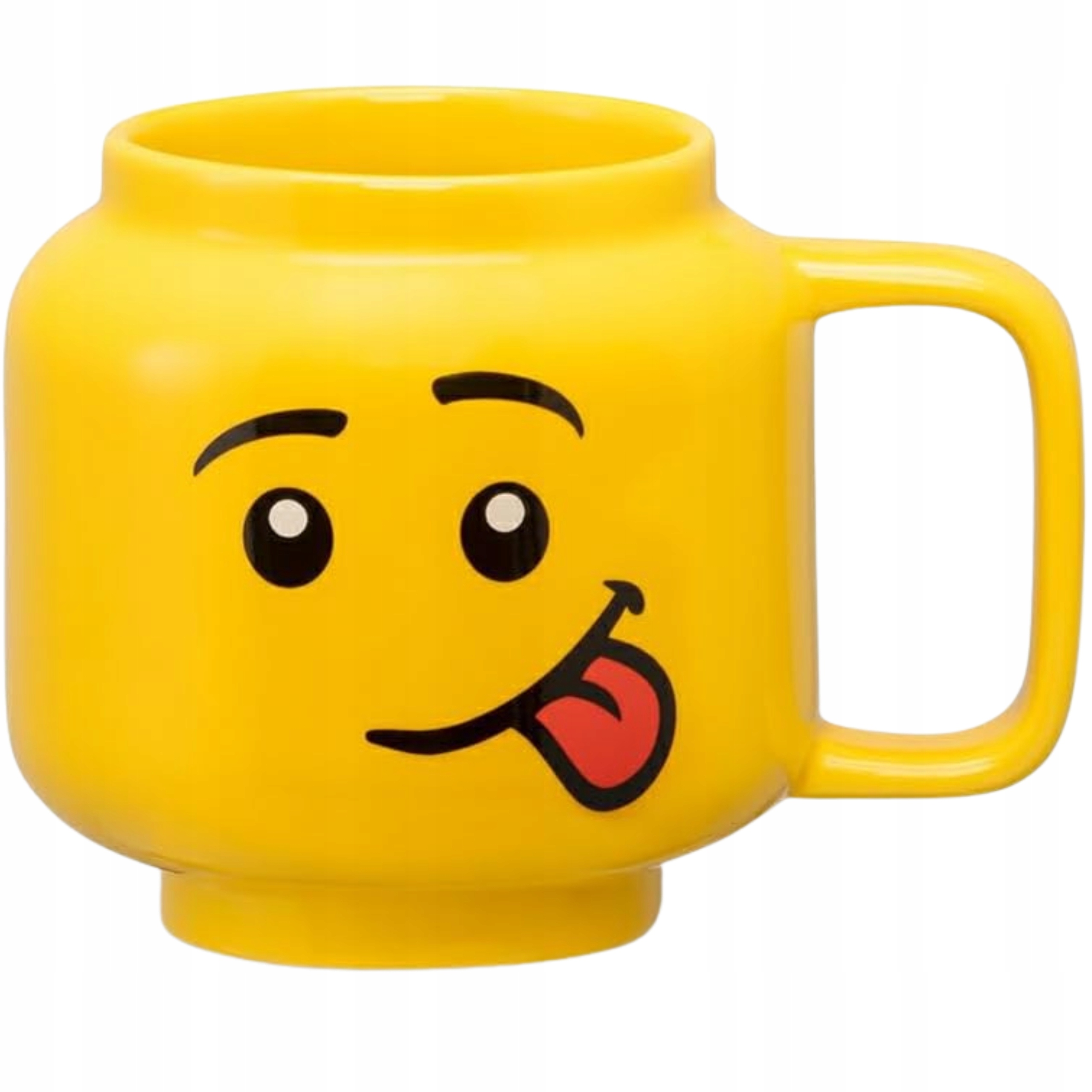 Hrnek Lego Keramický hrnek Lego Velká hlava Chlapec Blázen 530 ml