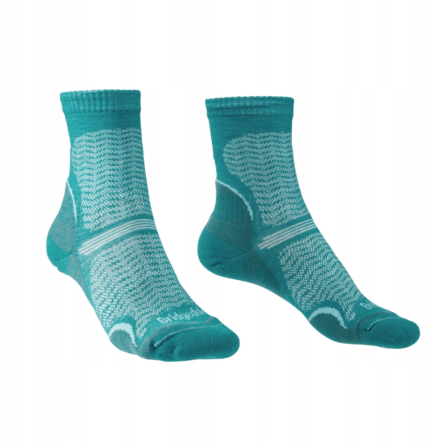 Damskie skarpety Bridgedale Ultralight T2 Merino Performance teal 35-37