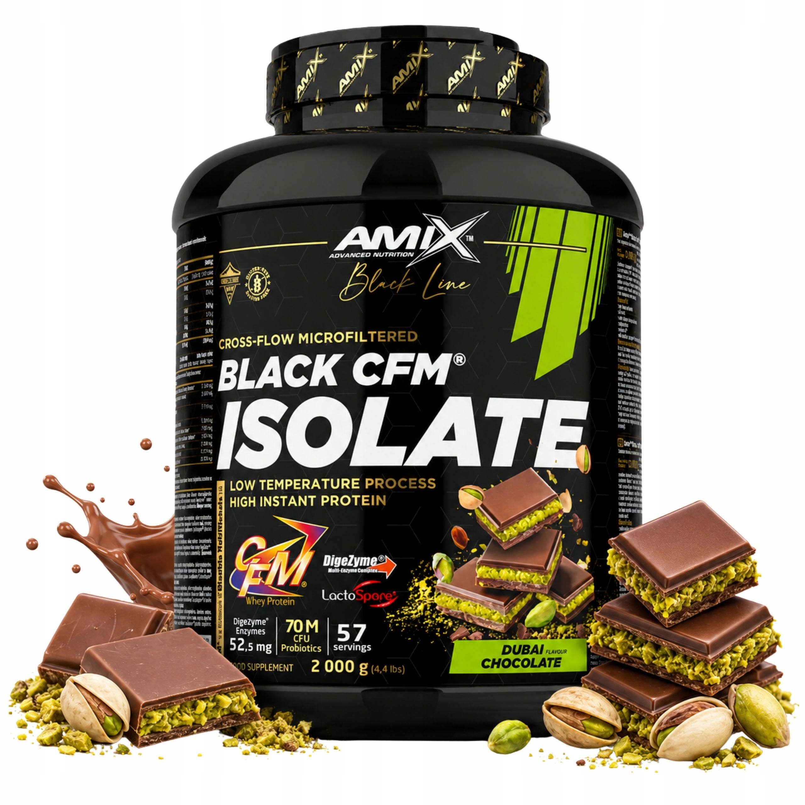 Proteinový Izolát Syrovátky Cfm Protein Wpi Dubasjka protein Čokoláda