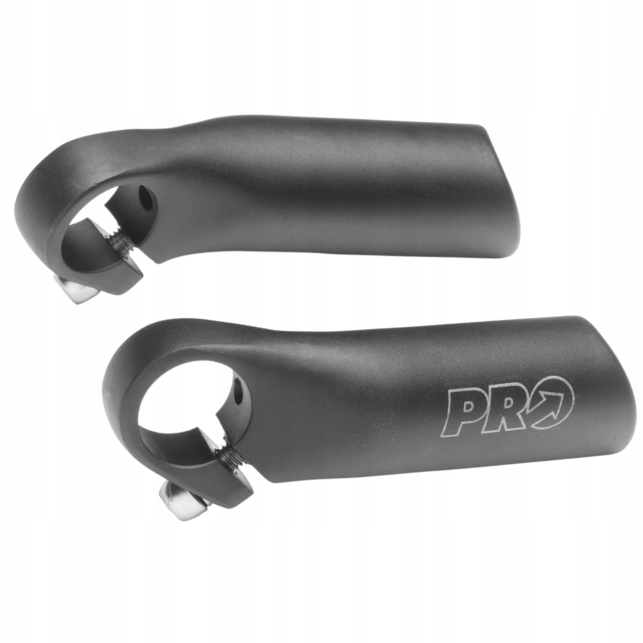 Dodatečné ohýbané rohy Pro Shimano Anatomic 80 mm černé