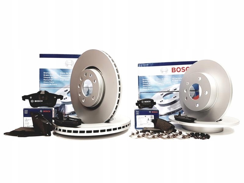 

Bosch Tarcze+klocki Przód+tył Opel Astra H 308MM