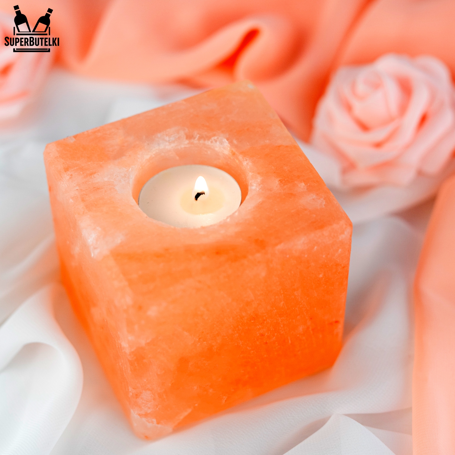 ŚWIECZNIK SOLNY HIMALAJSKI - NATURALNY KWADRATOWY Długość 10 cm