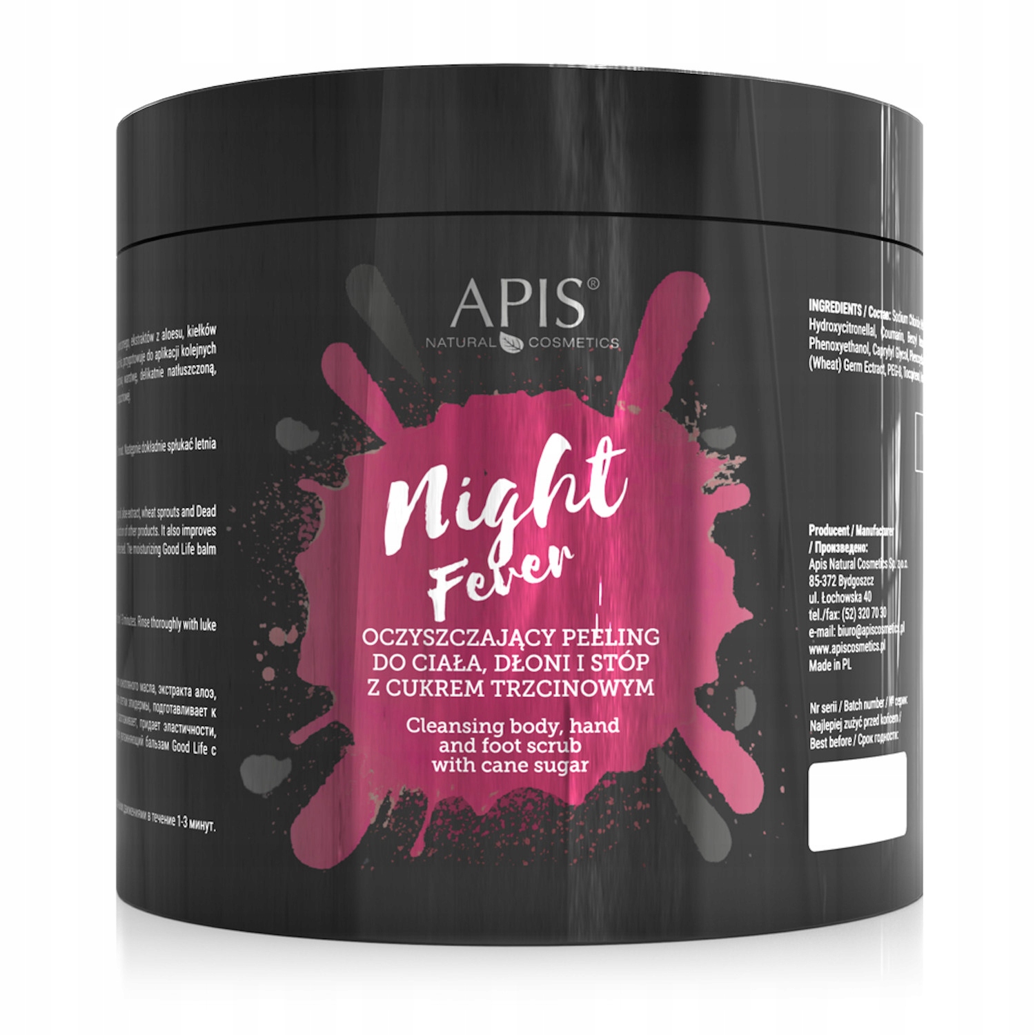 

Apis Night Fever Peeling do ciała dłoni stóp 700G