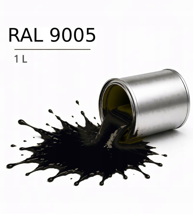 Ral 9005 Barva 1K 1L Povrchový Lak Vysoký Lesk