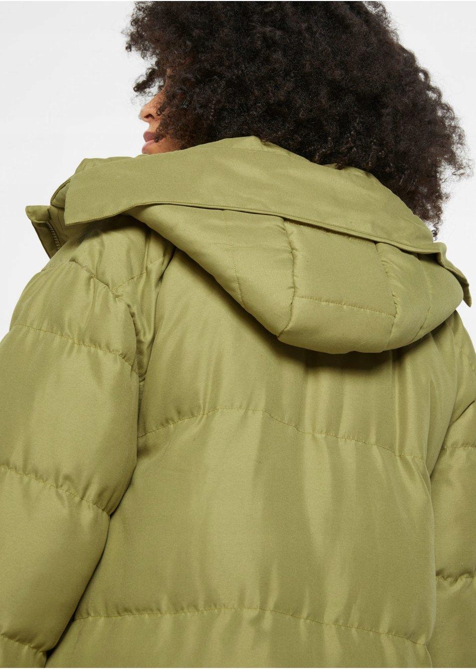 44 Bonprix KURTKA ZE WSTAWKĄ DO NOSZENIA DZIECKA zaf Kolor zielony
