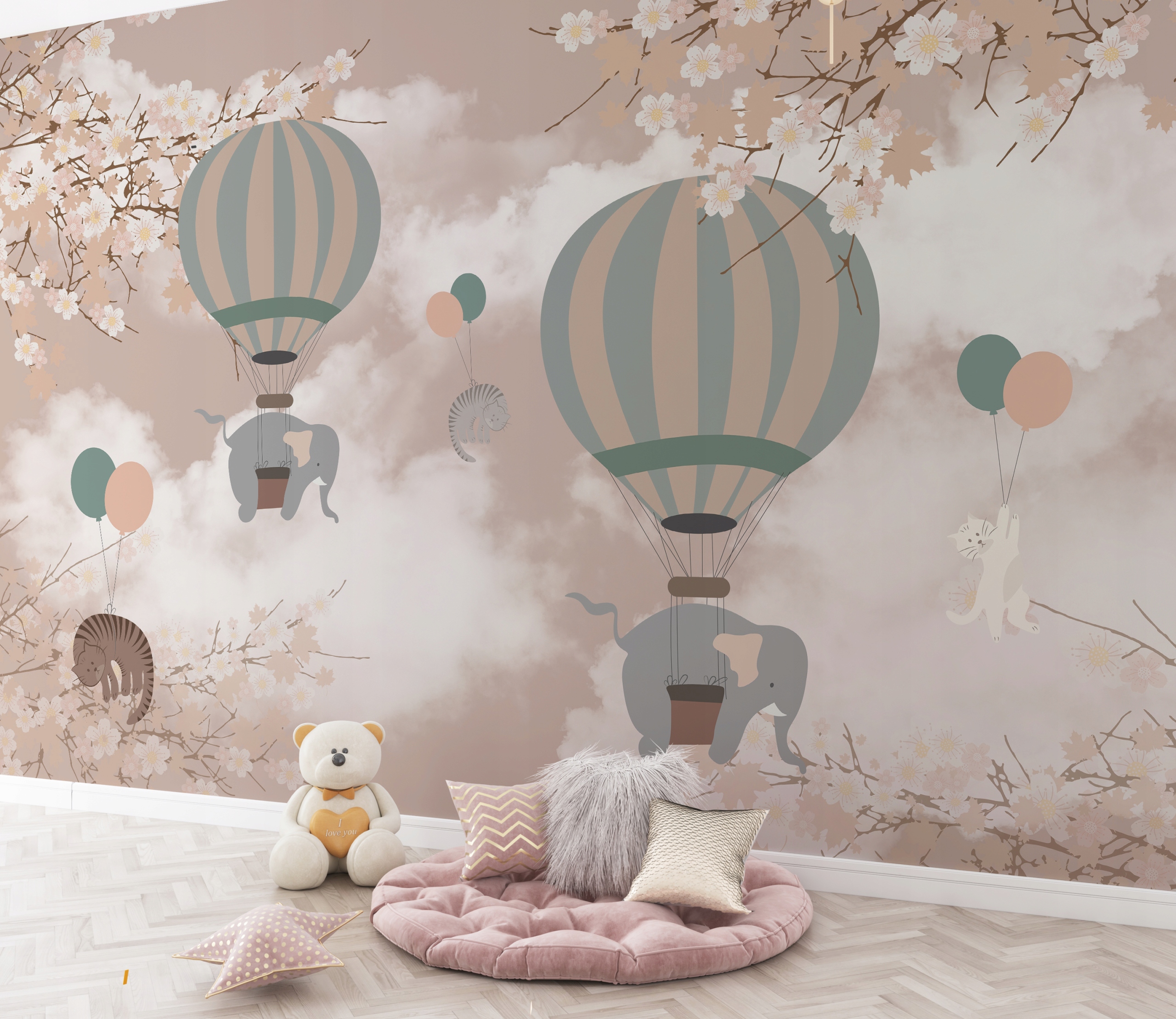 Fototapeta Slon a balón 400x280 štruktúra 350 g