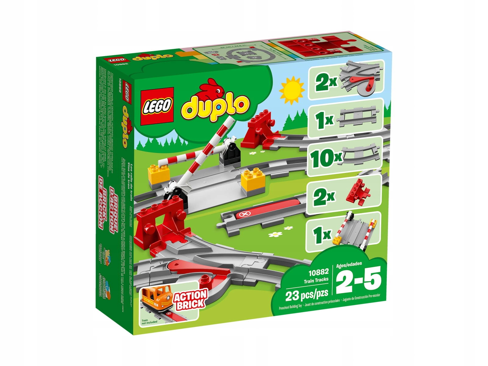 

Lego 10882 Duplo Tory kolejowe