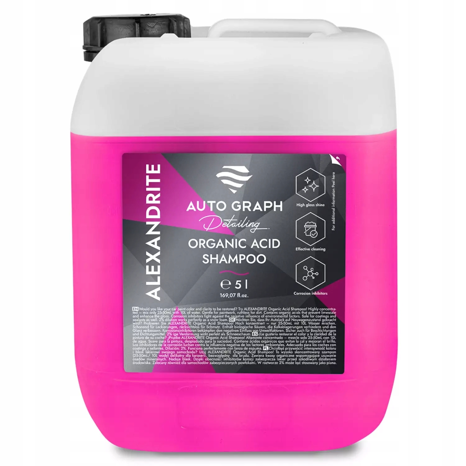Auto Graph Alexandrite Organic Acid Shampoo 5L kwaśny szampon