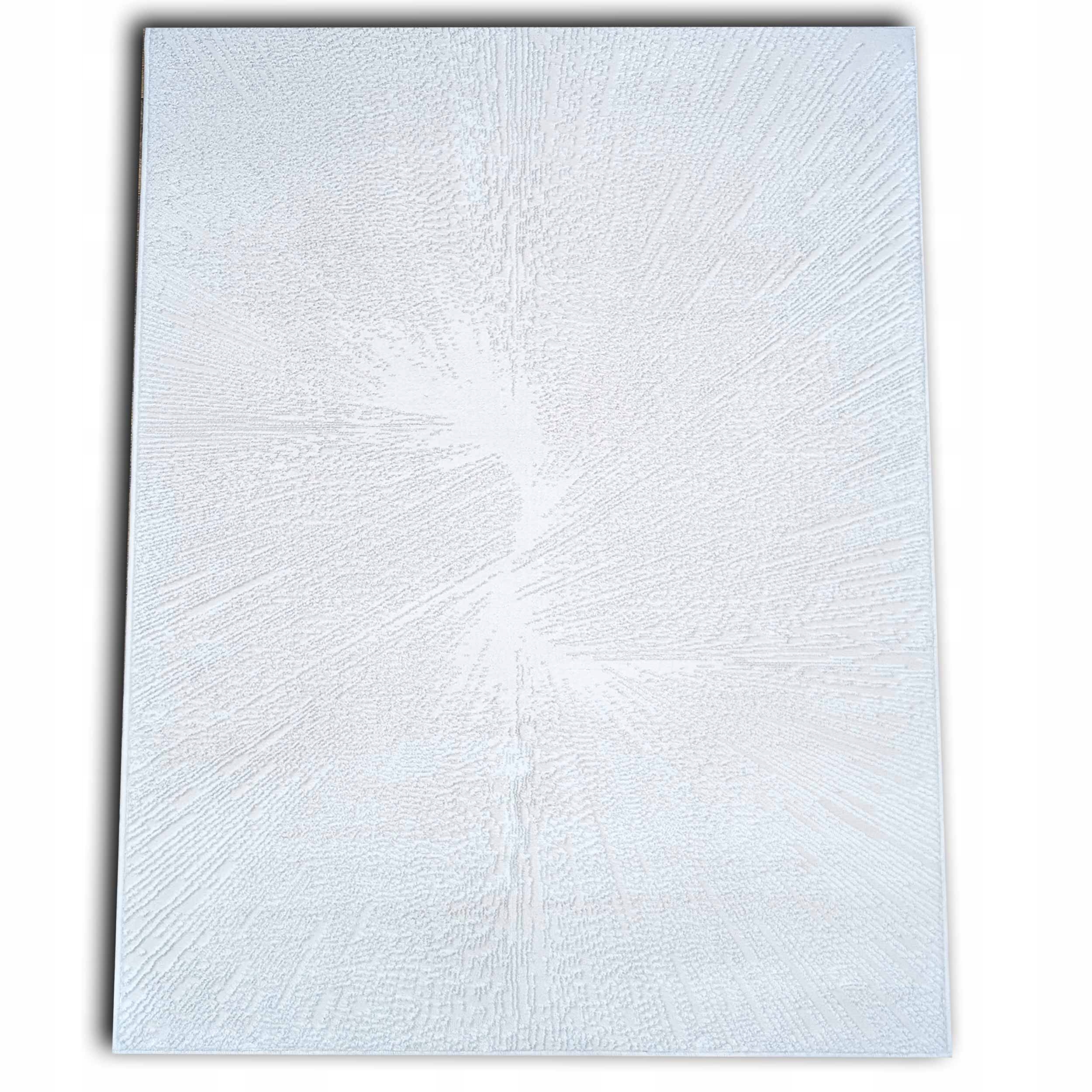 Biały Dywan Pure– nowoczesny dywan do Sypialni miękki jak bawełna 160x230cm