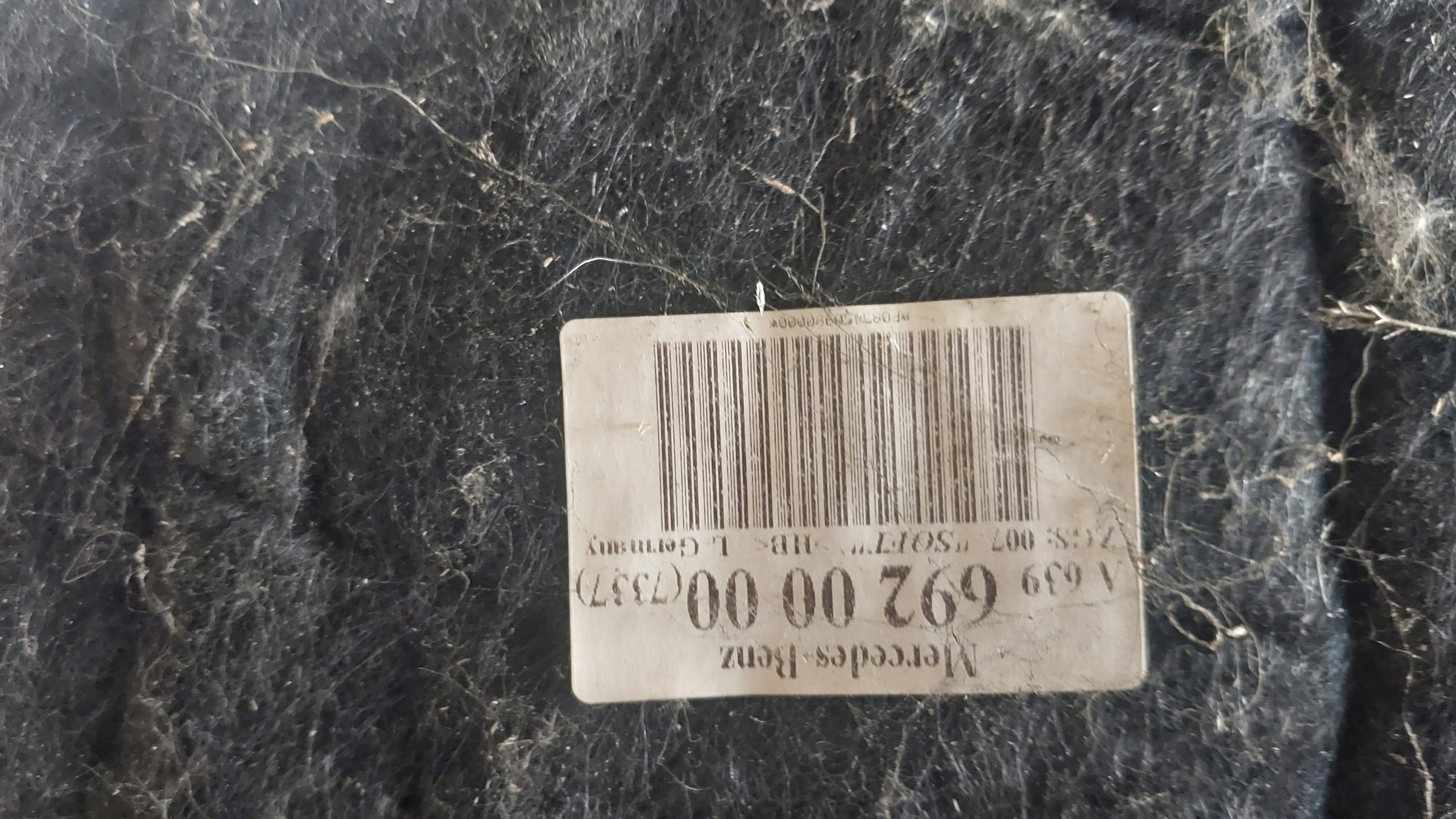 VITO W639 03- upholstery side OBICIA PAKI left left central