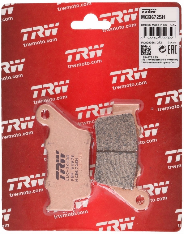 Destičky Trw Lucas Ktm Adventure 640 R '98-00