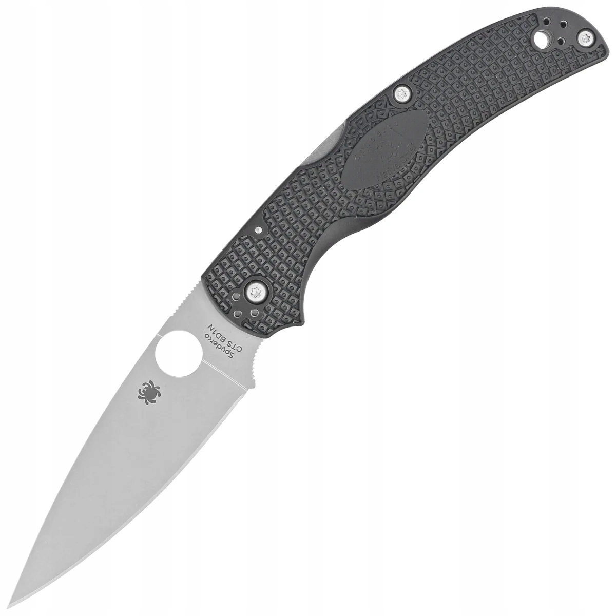 Nóż składany Spyderco Native Chief Black Frn, Satin Cts BD1N by Sal, Eric G