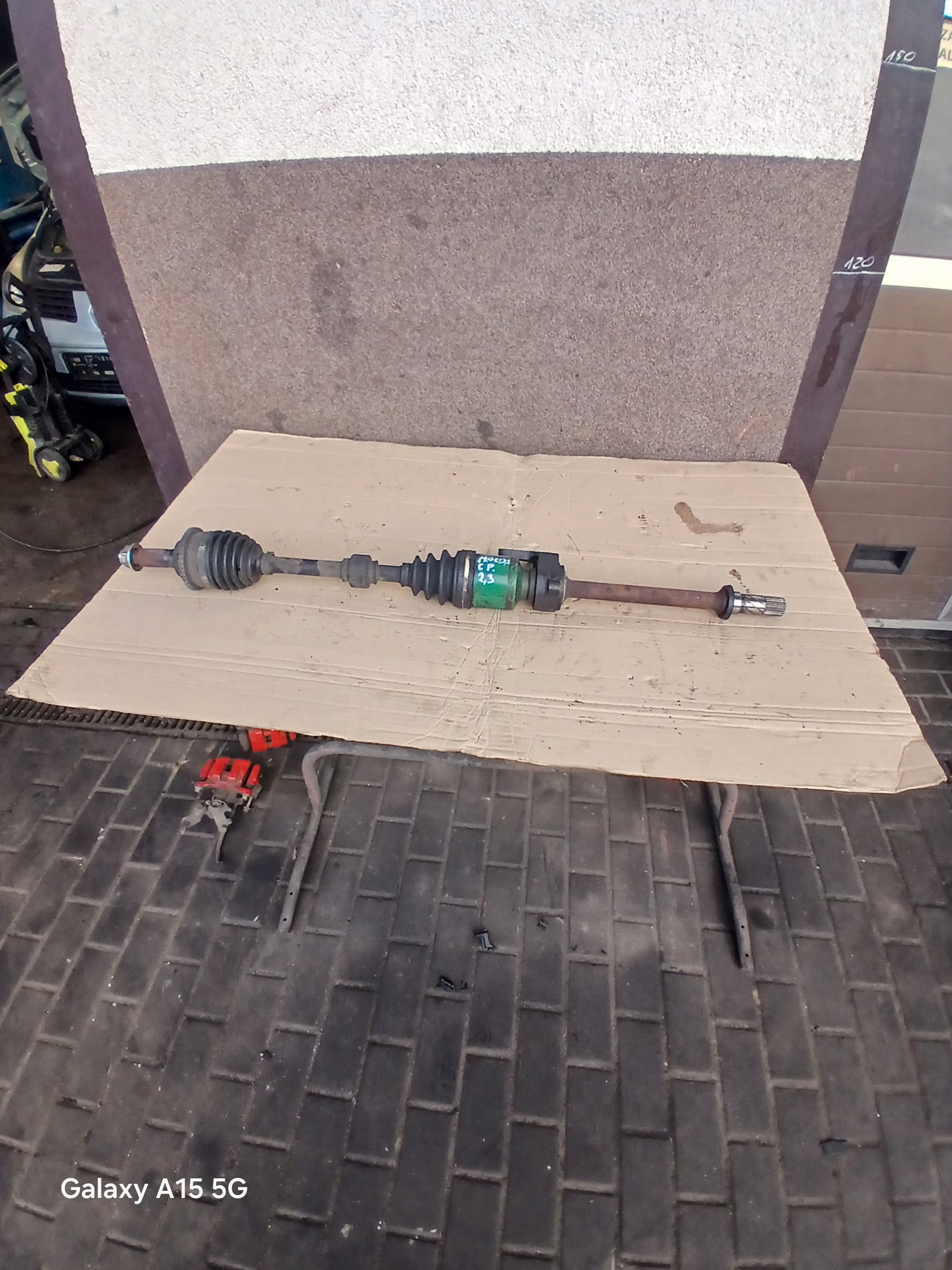 PÓŁOŚ PODPORA PRAWA KOMPLET ORYGINAŁ MAZDA 6 GG/GY 02-07 2.3