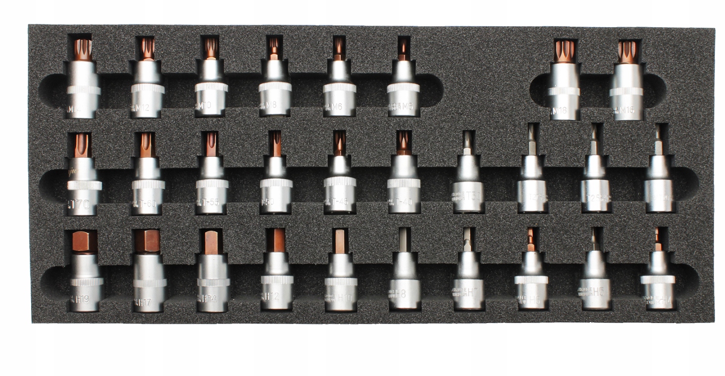 Wklad do skrzynki trzpieniowe TORX HEX SPLINE MJW