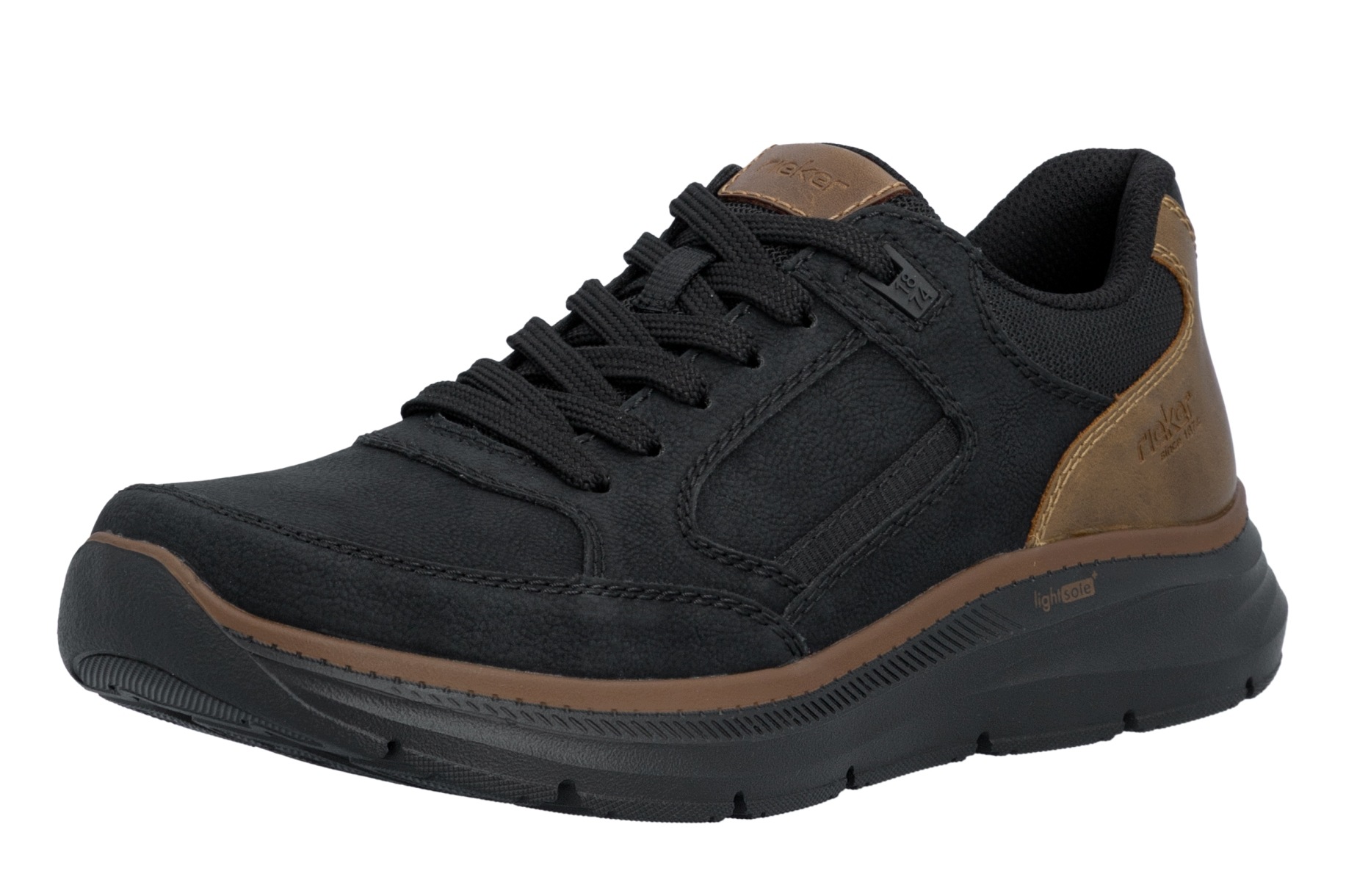 Rieker B1801-00 vel.44 černé pánské polobotky