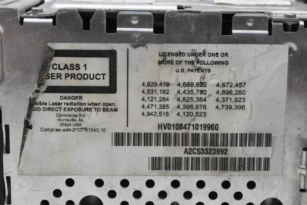 RADIO CD player 9191568 BMW X5 E70 06-10