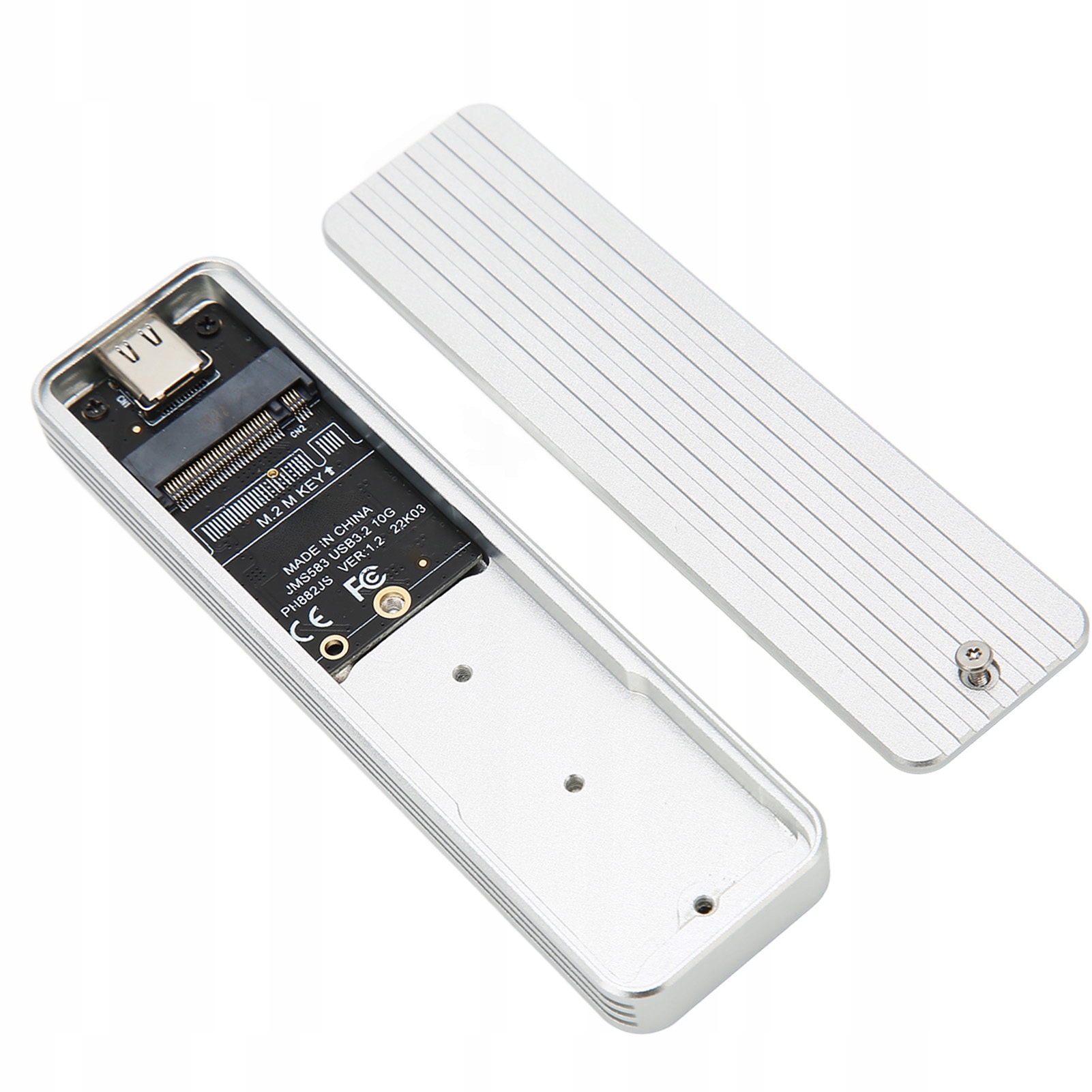 Obudowa dysku SSD M.2 NVME 10 gb/s USB3.2 Gen2 Producent bez marki