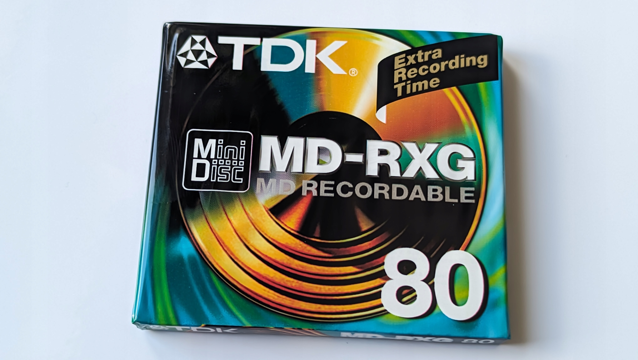 MiniDisc MD Tdk MD- Rxg 80 1szt.