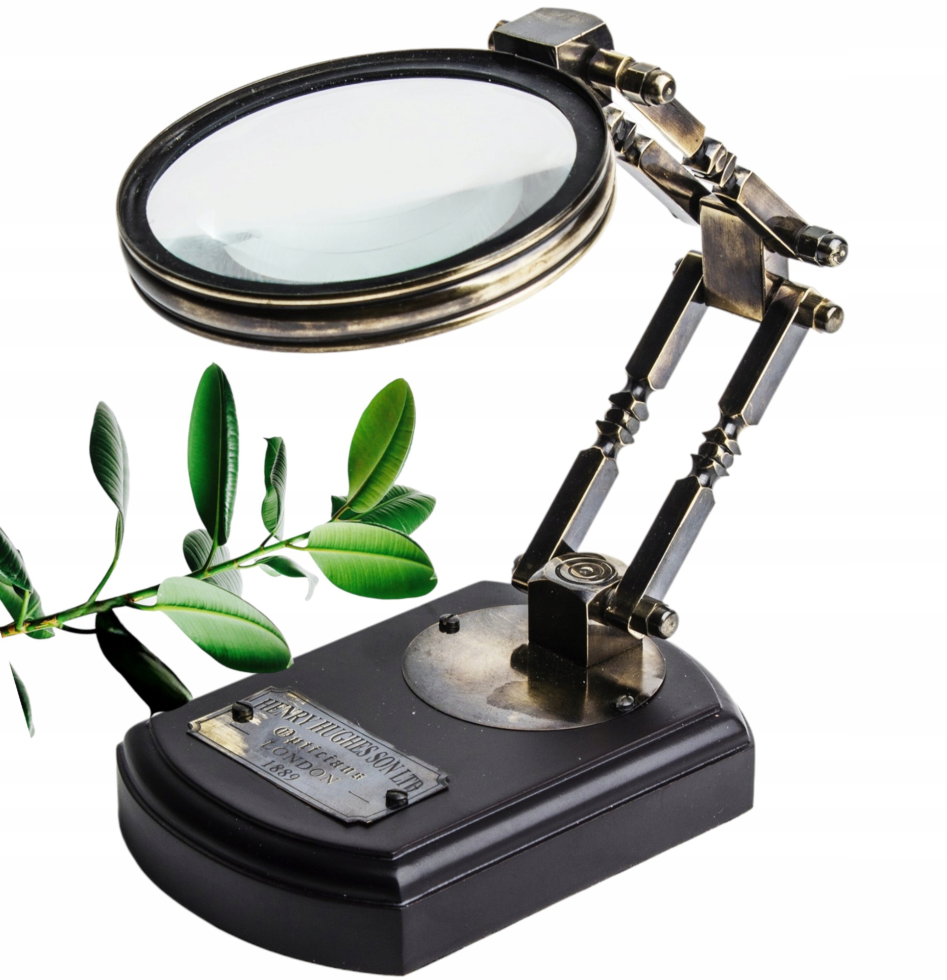 Dekoratívna nastaviteľná lupa na základe darčeka dekorácia na písací stôl