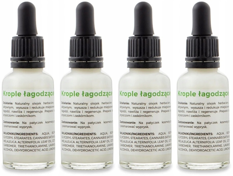 Krople Łagodzące Trądzik Antybakteryjne India Cosmetics 30ml
