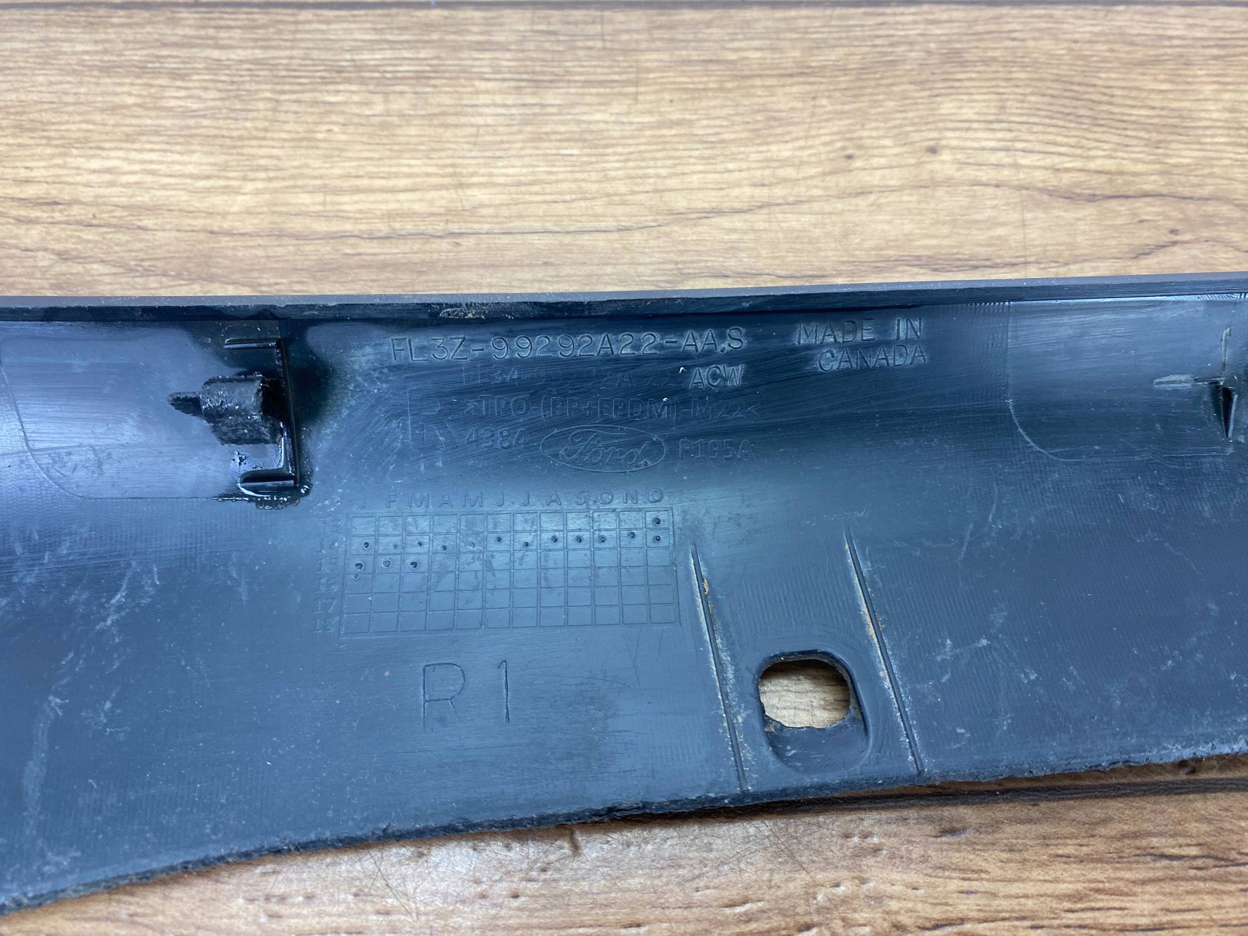 mudguard flap rear right Ford F150 2015+