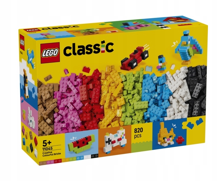 Lego 11045 Classic Kreativní Barevné Stavebnice