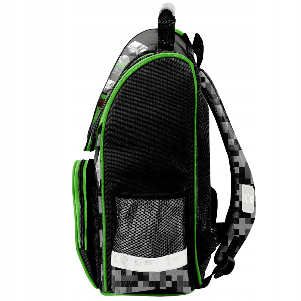 TORNISTER PLECAK SZKOLNY DO 1 KLASY PIKSELE GRA MINECRAFT DLA CHŁOPCA Marka Paso