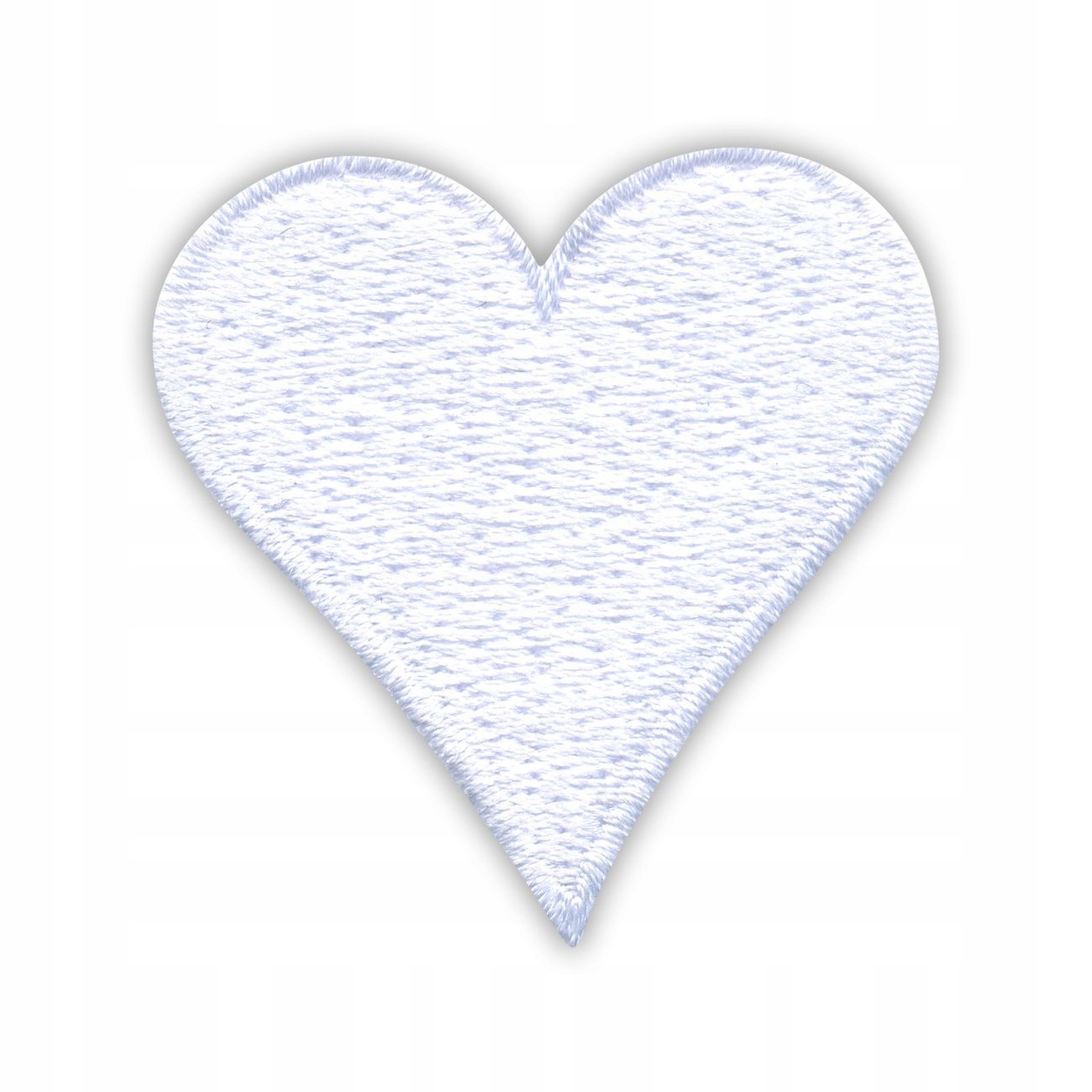 

Naszywka Serce białe, miłość, love Haft