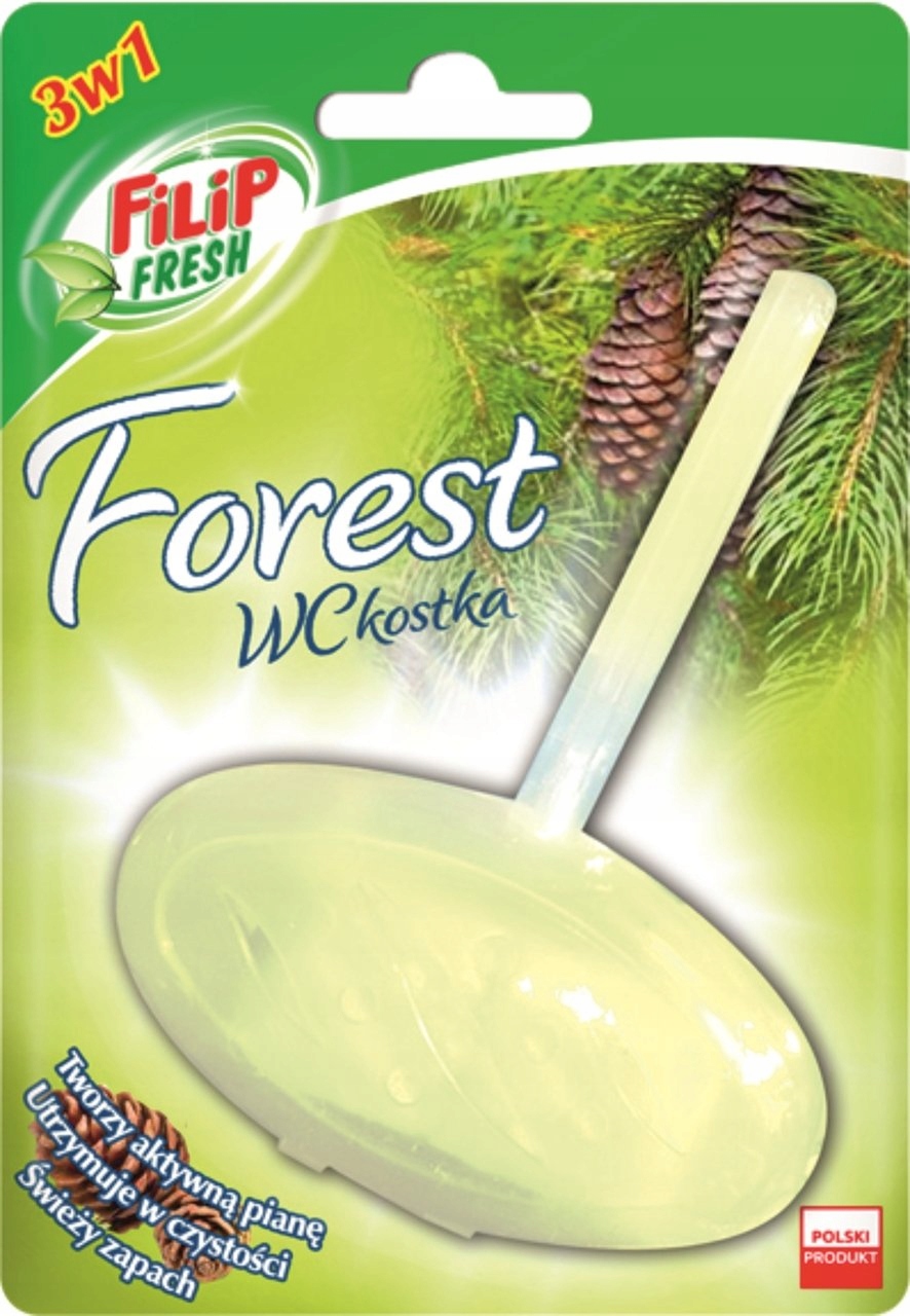 

Filip Fresh Wc kostka blister leśna 40g