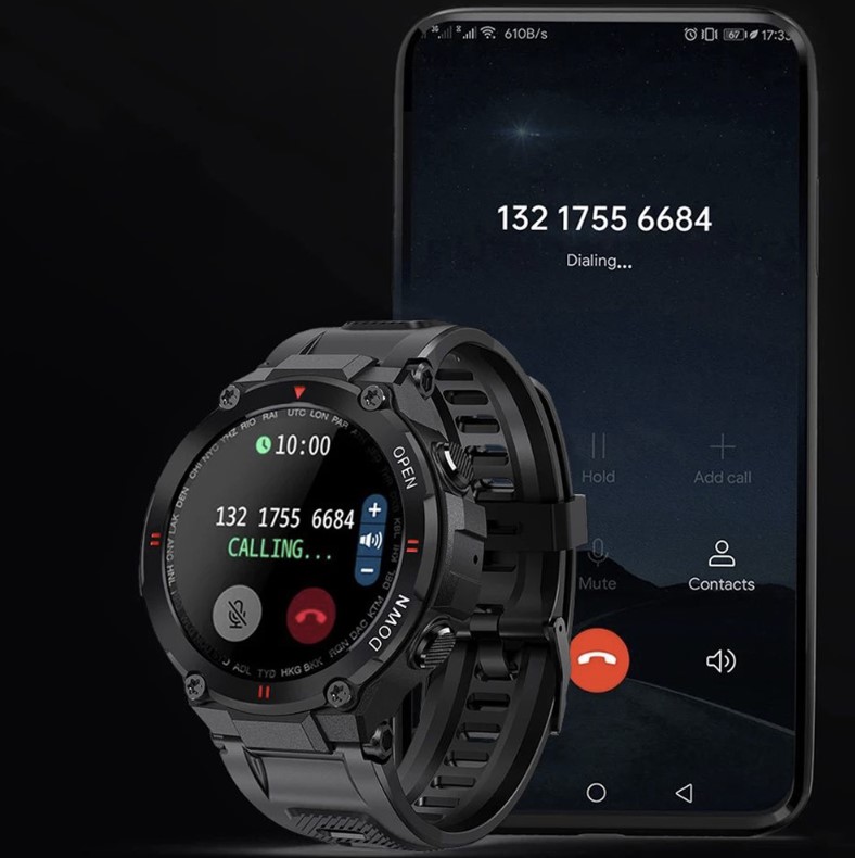 Chytré hodinky Pánské hodinky Vodotěsné Sportovní GPS Přenos dat žádný