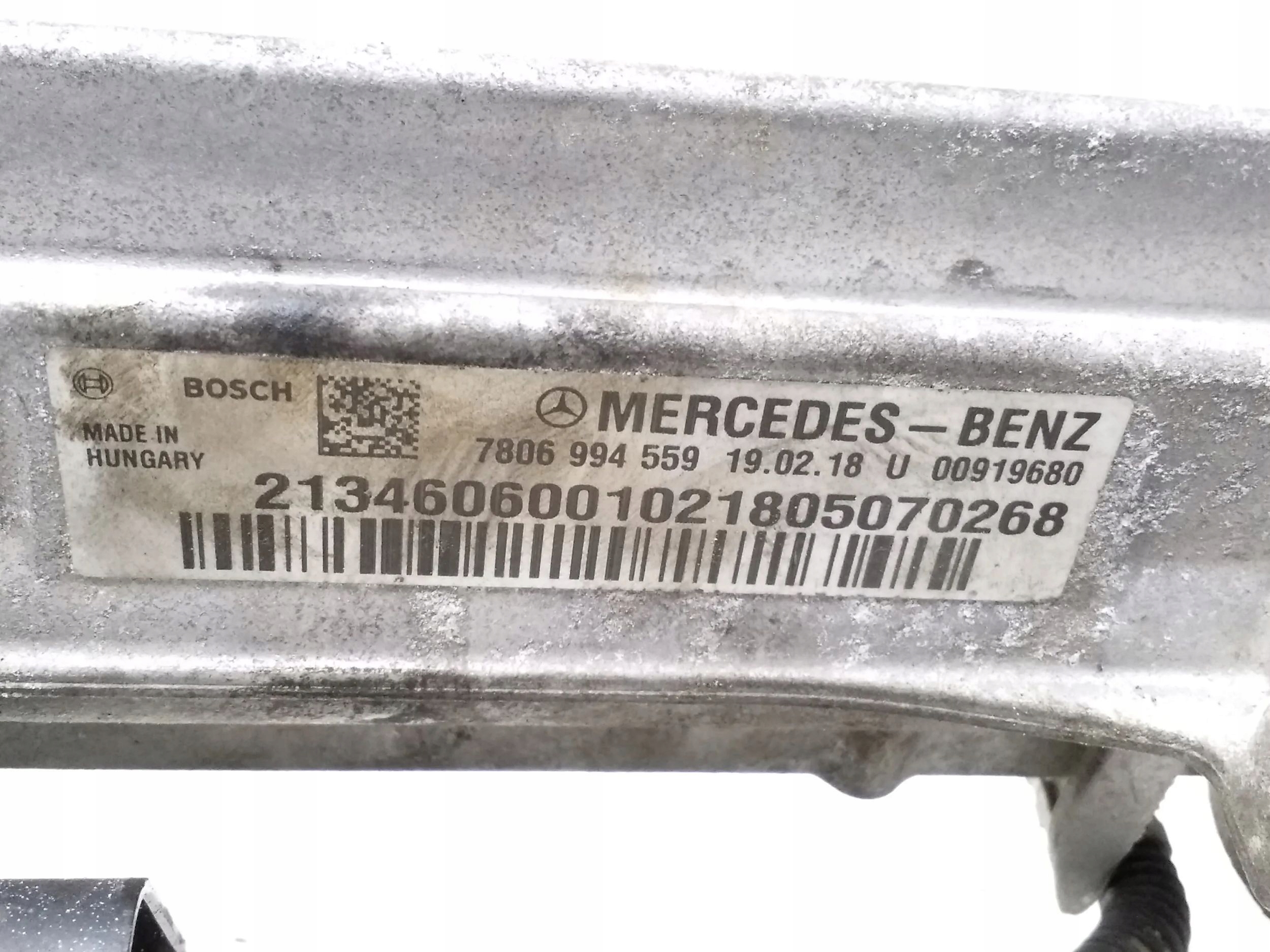 mercedes-benz e W238 2018 рулевая рейка