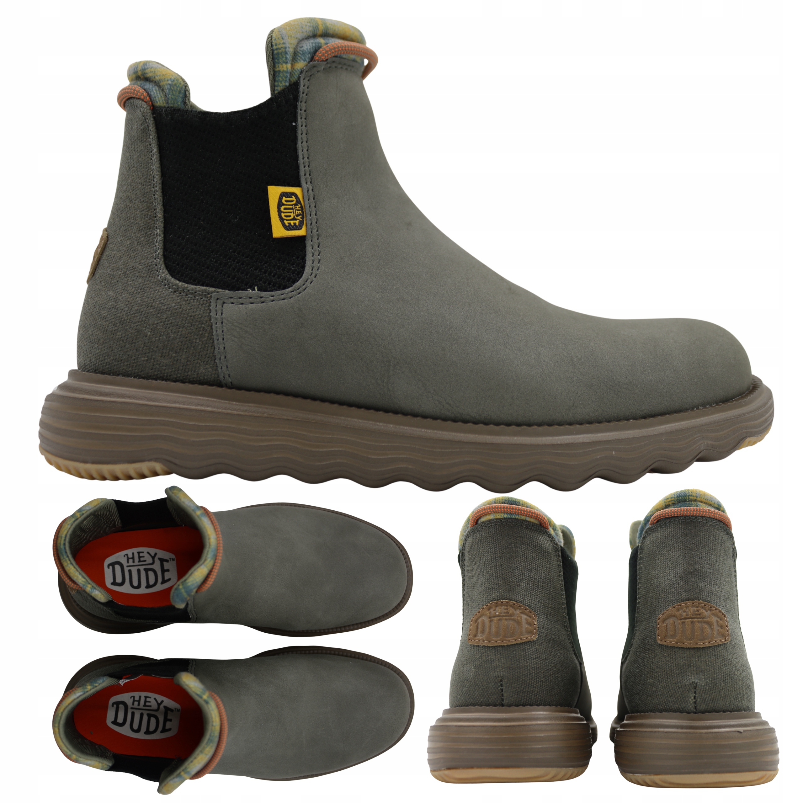 Pánské Pohodlné Lehké Boty Heydude Branson Classic 420653N0 vel. 40