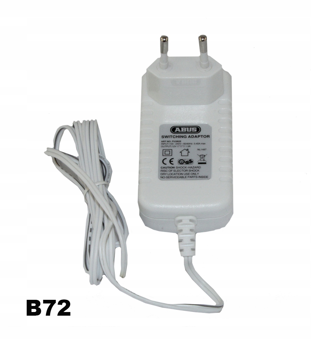 ZASILACZ ABUS FU3822 12V 1.5A W PUDEŁKU