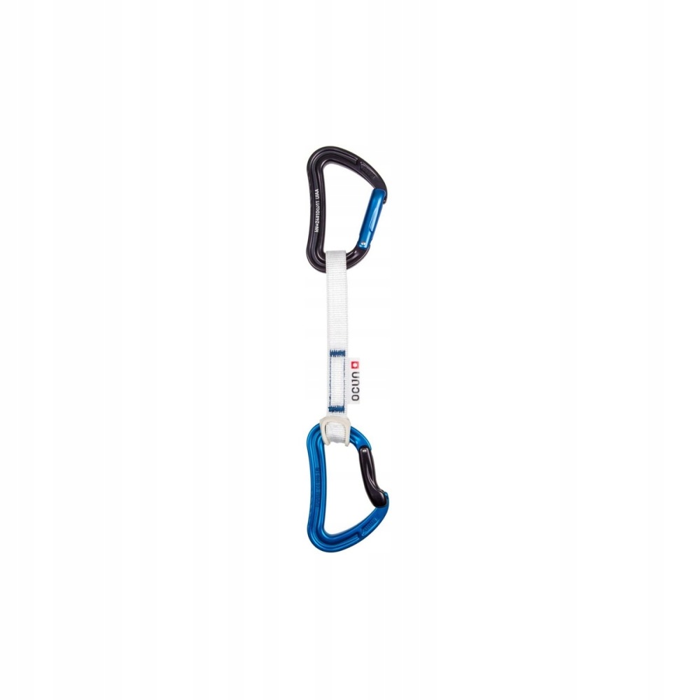 Expreska Ocún Raven Qd Bio-dyn-ring 15 mm 15 cm blue