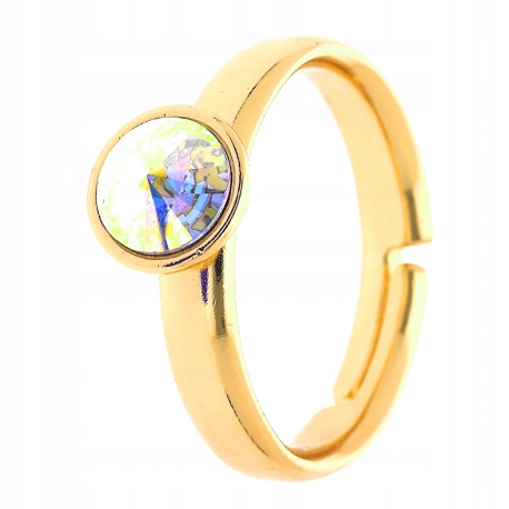 

Pierścionek Pozłacany Crystal Swarovski Xuping