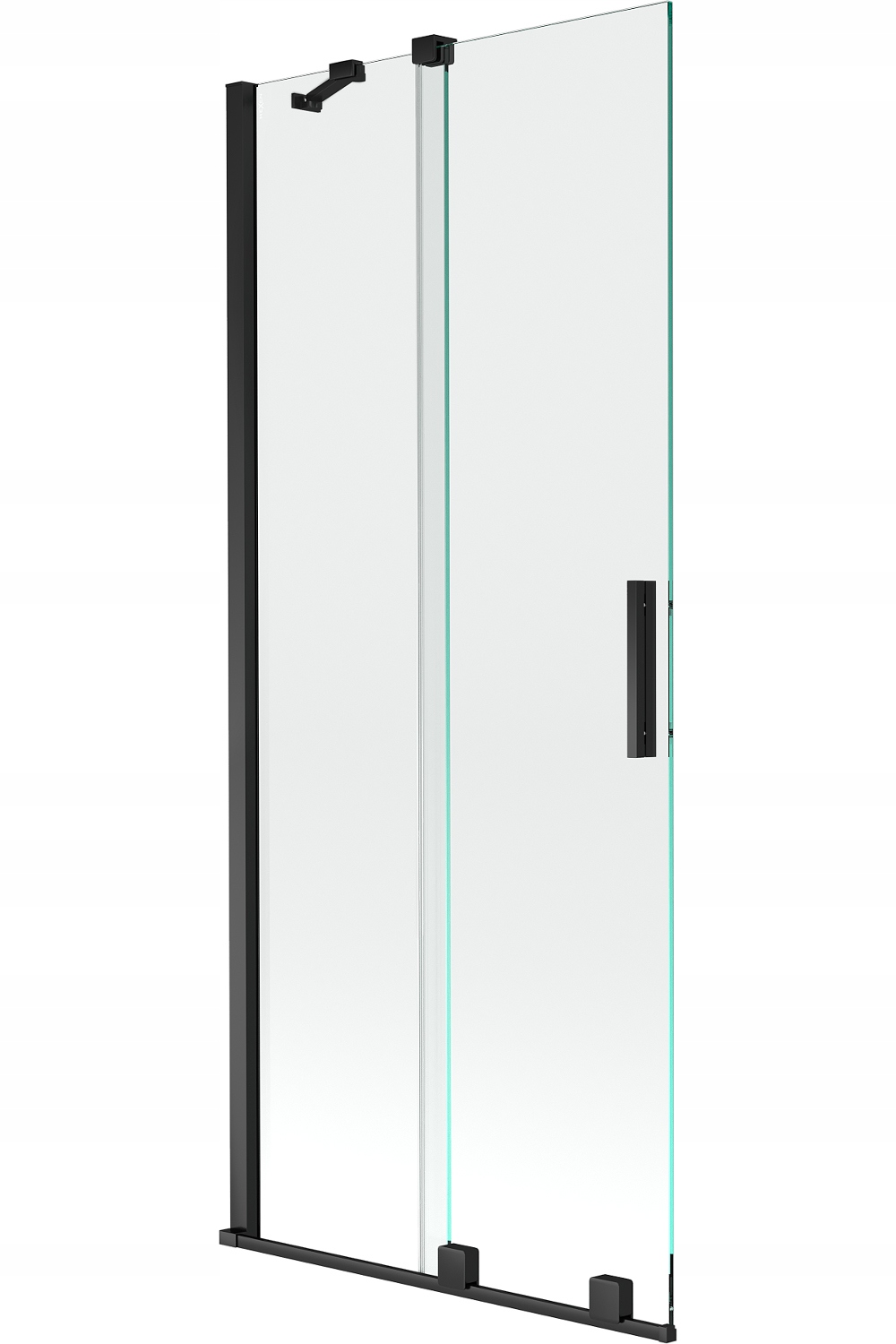 Mexen Velar Parawan Nawannowy 2 Skrzydłowy 80 CM Czarny