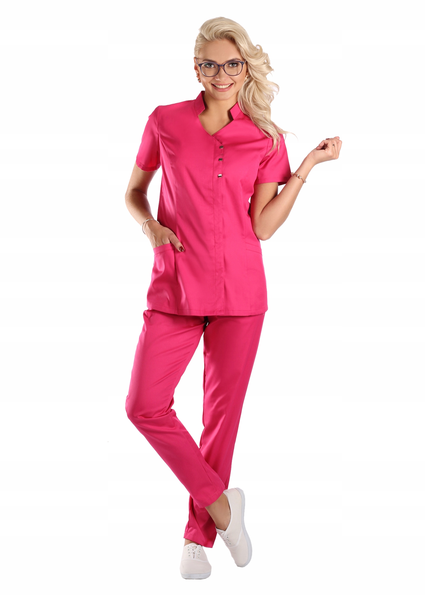 

Komplet kosmetyczny Żakiet+spodnie 16 kol roz S