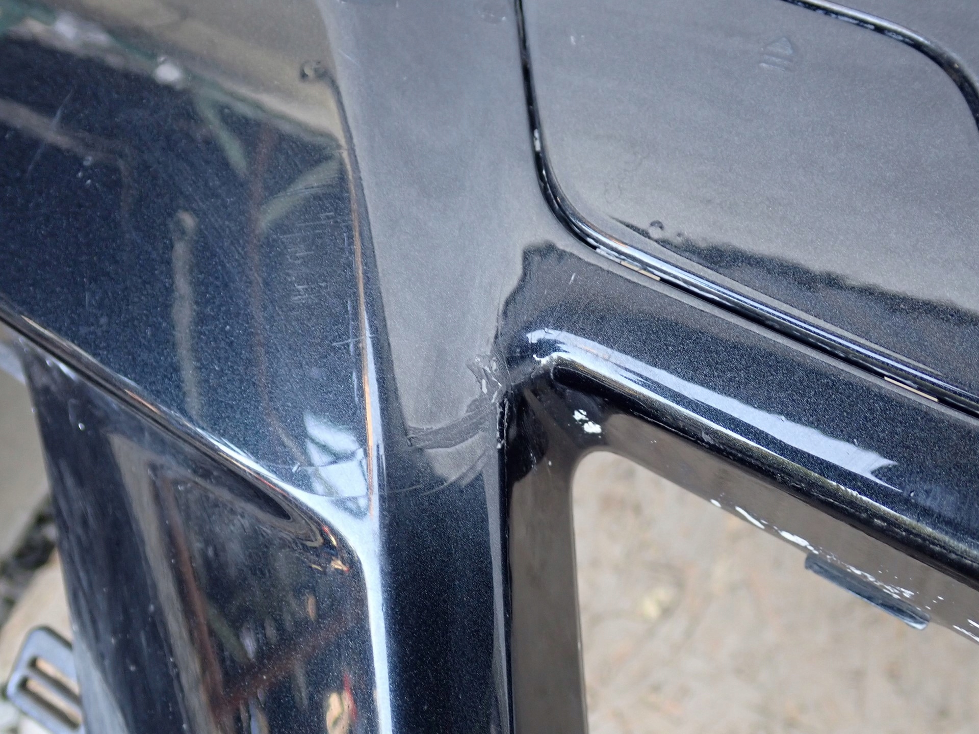 bumper front front MERCEDES C KLASA 204 LIFT 2011-2014R